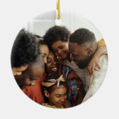 ウィンターベリエレガントーズホリデーパーティー セラミックオーナメント (裏面)