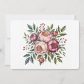 ウィンターベリーとプリムローズフローラリハーサルディナー 招待状 (裏面)