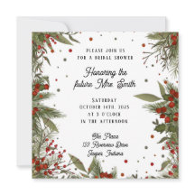 ウィンターベリーエレガントインスピレーションモダンブライダル