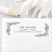 ウィンターベリークリスマスホリデーズ住所 シール (インサイチュ)