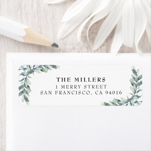 ウィンターベリークリスマスホリデーズ住所 シール (インサイチュ)