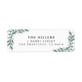 ウィンターベリークリスマスホリデーズ住所 シール