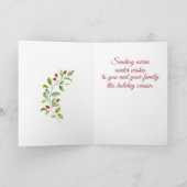 ウィンターベリースプレークリスマスカード シーズンカード (内部)