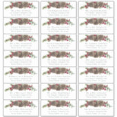 ウィンターベリーズパイン結婚ズゲスト住所 シール (正面)