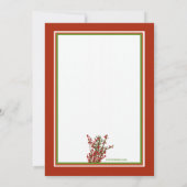 ウィンターベリーズ招待状 招待状 (裏面)