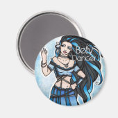 ウィンターベリーダンサーアート マグネット (正面/裏面)