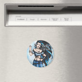 ウィンターベリーダンサーアート マグネット (インサイチュ (食洗機))