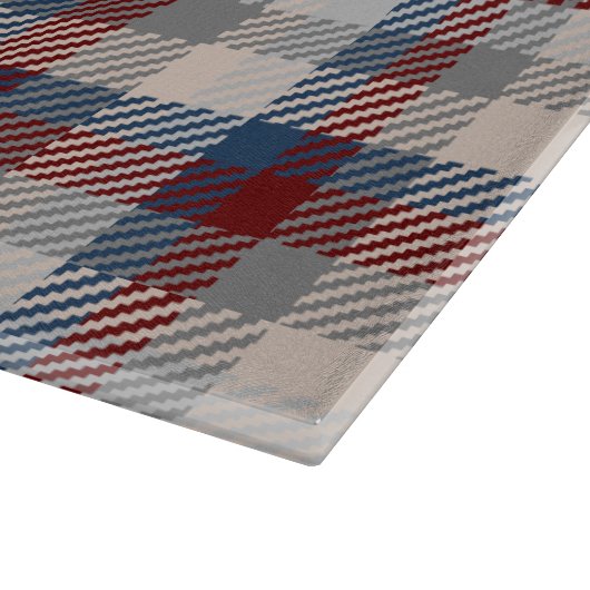 ウィンターベリーハーベストツイードプレイドカスタム カッティングボード (角)