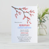 ウィンターベリーブランチクリスマスホリデーパーティー 招待状 (スタンド正面)