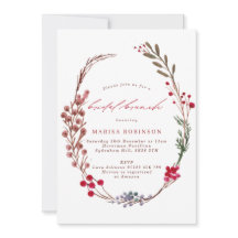 ウィンターベリーリースブライダルブランチ