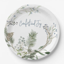 ウィンターベリーリースメッセージカード