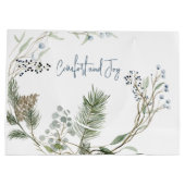 ウィンターベリーリース ラージペーパーバッグ (裏面)