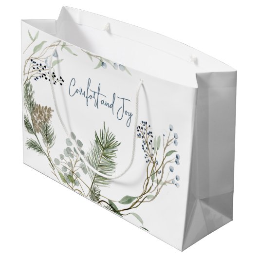 ウィンターベリーリース ラージペーパーバッグ (裏面アングル)