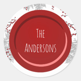 ウィンターベリー名 ラウンドシール