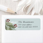 ウィンターベリー差出人住所ラベル ラベル (インサイチュ)