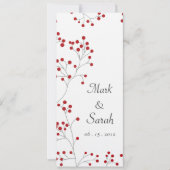 ウィンターベリー招待状トール 招待状 (正面)