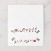 ウィンターベリー葉& プレイスカード (外部開封)