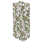 ウィンターベリ素朴ーズホリデークリスマスワイン ワインギフトバッグ (裏面アングル)