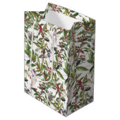 ウィンターベリ素朴ーズホリデークリスマス ミディアムペーパーバッグ (正面アングル)