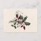 ウィンターベリ素朴ー&パインクリーム披露宴 エンクロージャーカード (裏面)