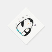 ウィンターペンギンナプキンス スタンダードカクテルナプキン (角)