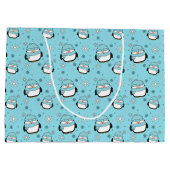 ウィンターペンギン抱き枕（大） ラージペーパーバッグ (裏面)