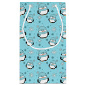 ウィンターペンギン抱き枕（小） スモールペーパーバッグ (裏面)