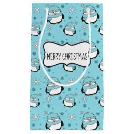 ウィンターペンギン抱き枕（小） スモールペーパーバッグ