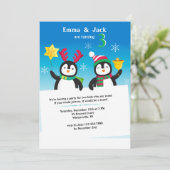 ウィンターペンギン招待状 招待状 (スタンド正面)