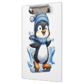 ウィンターペンギン氷詰め クリップボード (左)