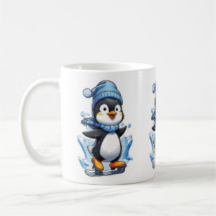 ウィンターペンギン氷詰め コーヒーマグカップ