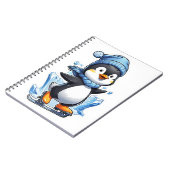ウィンターペンギン氷詰め ノートブック (左側)