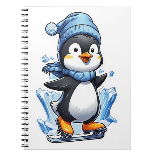 ウィンターペンギン氷詰め ノートブック (正面)