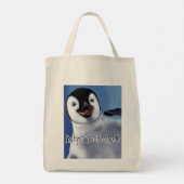 ウィンターペンギン トートバッグ (裏面)