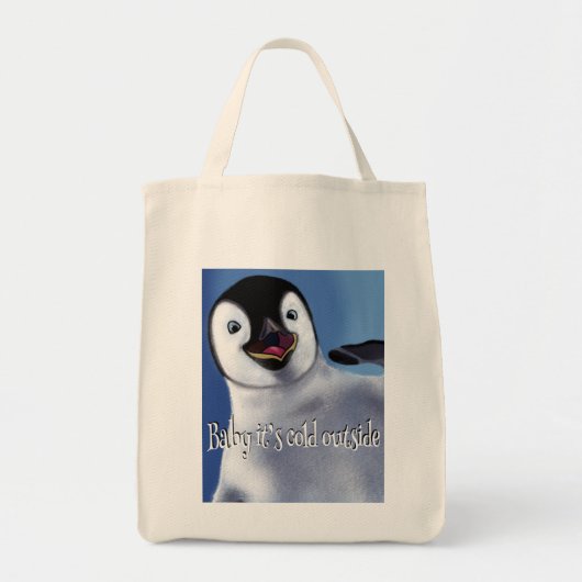 ウィンターペンギン トートバッグ (正面)