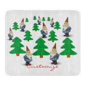 ウィンターホリデイ格言ズクリスマスツリーサンダー_コーブ カッティングボード (正面)