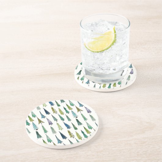 ウィンターホリデーエバーグリーンツリーズ コースター (側面)