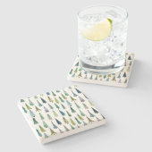 ウィンターホリデーエバーグリーンツリーズ ストーンコースター (横)