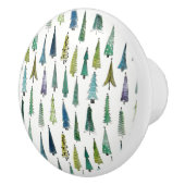 ウィンターホリデーエバーグリーンツリーズ セラミックノブ (右)