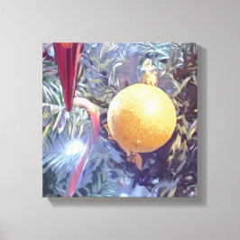 ウィンターホリデーオーナメント キャンバスプリント