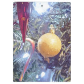 ウィンターホリデーオーナメント クリップボード (裏面)