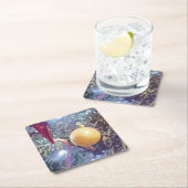 ウィンターホリデーオーナメント スクエアペーパーコースター (インサイチュ)