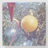 ウィンターホリデーオーナメント ストーンコースター (正面)