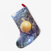 ウィンターホリデーオーナメント スモールクリスマスストッキング (裏面 (吊り時))