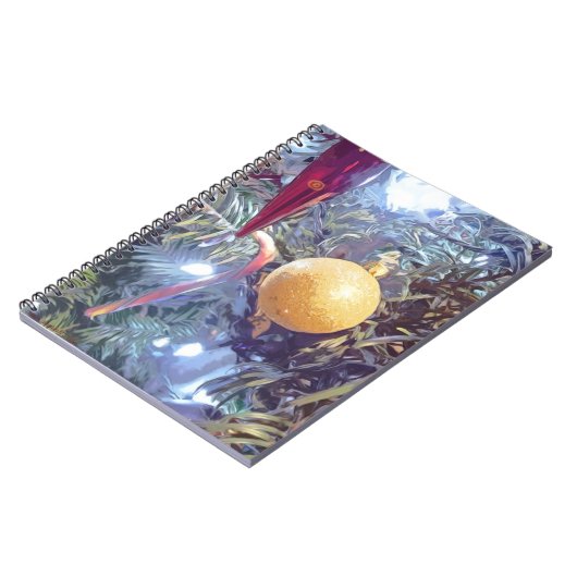 ウィンターホリデーオーナメント ノートブック (左側)