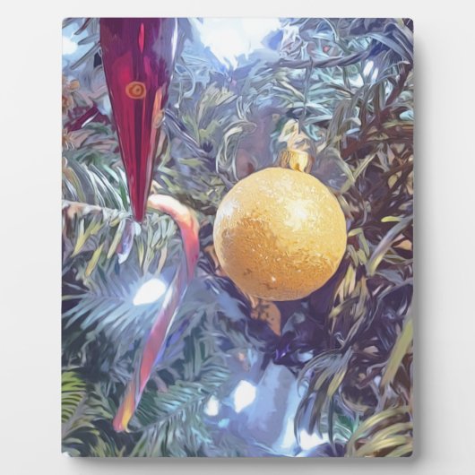 ウィンターホリデーオーナメント フォトプラーク (正面)