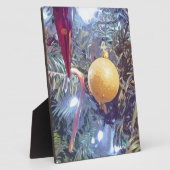 ウィンターホリデーオーナメント フォトプラーク (側面)