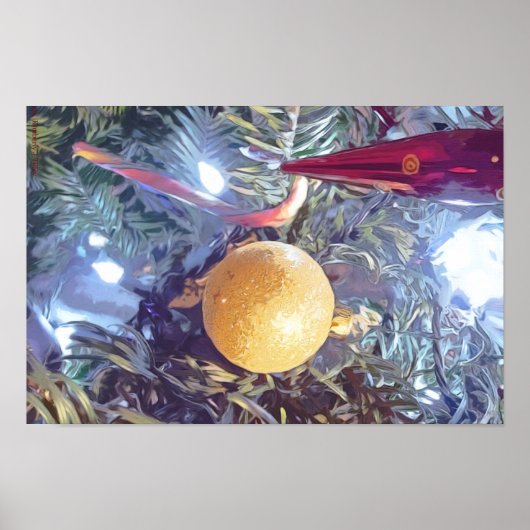 ウィンターホリデーオーナメント ポスター (正面)