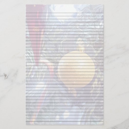 ウィンターホリデーオーナメント 便箋 (正面)