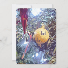 ウィンターホリデーオーナメント 招待状